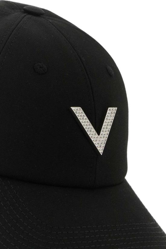  발렌티노 가라바니 볼캡 4W2HDA25ZDH YGM BLACK - VALENTINO GARAVANI