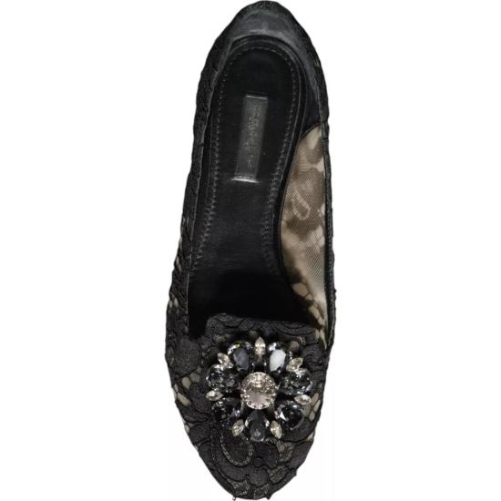  돌체앤가바나 플랫 슈즈 LA11414 BLACK - DOLCE & GABBANA