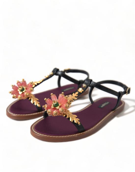  돌체앤가바나 샌들 LA10367 BLACK - DOLCE & GABBANA