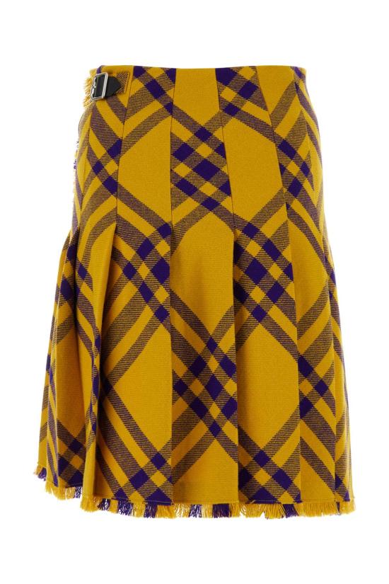  버버리 스커트 8077198 B7339 YELLOW - BURBERRY