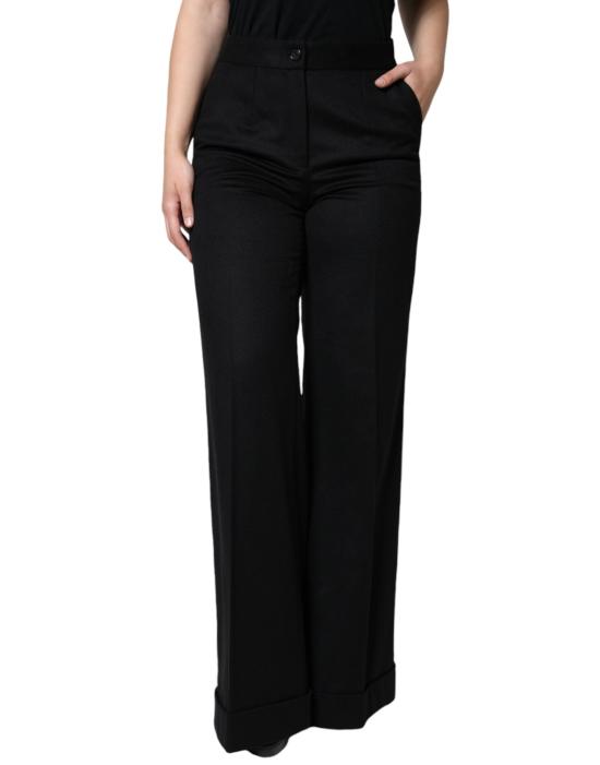  돌체앤가바나 스트레이트 팬츠 PAN75526 BLACK