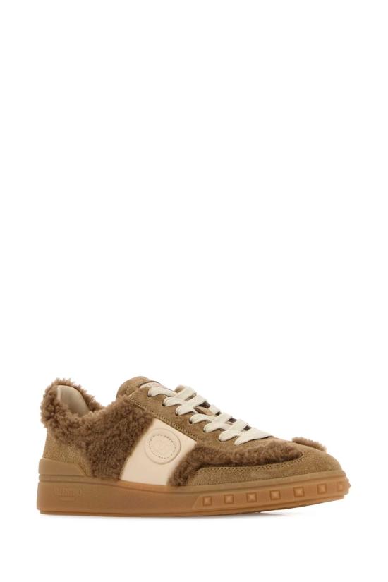26SS 발렌티노 가라바니 레이스업 로우탑 스니커즈 7W2S0IL9XXI DGZ BEIGE - VALENTINO GARAVANI