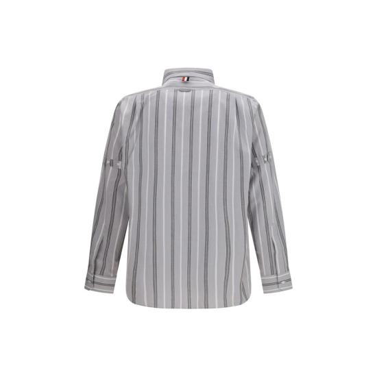 26SS 톰브라운 셔츠 THMWL437OF1157035BB GRAY - THOM BROWNE