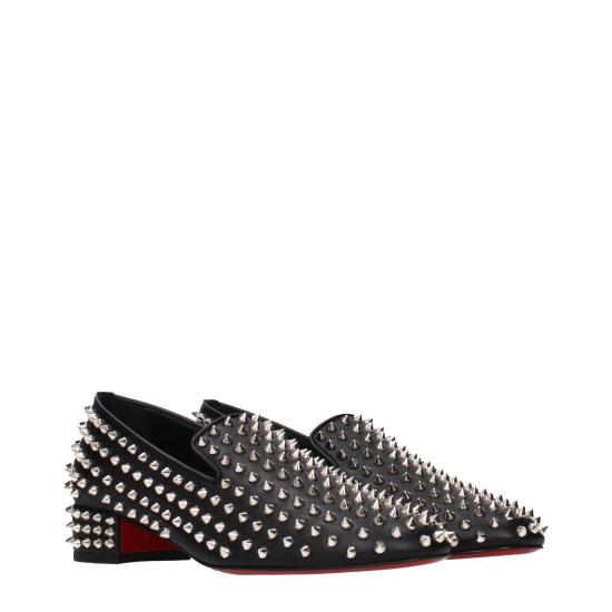  크리스챤 루부탱 플랫 슈즈 LO15581881106697BT BLACK - CHRISTIAN LOUBOUTIN
