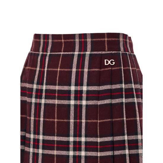  돌체앤가바나 스커트 DO 1062520051448 BURGUNDY - DOLCE & GABBANA
