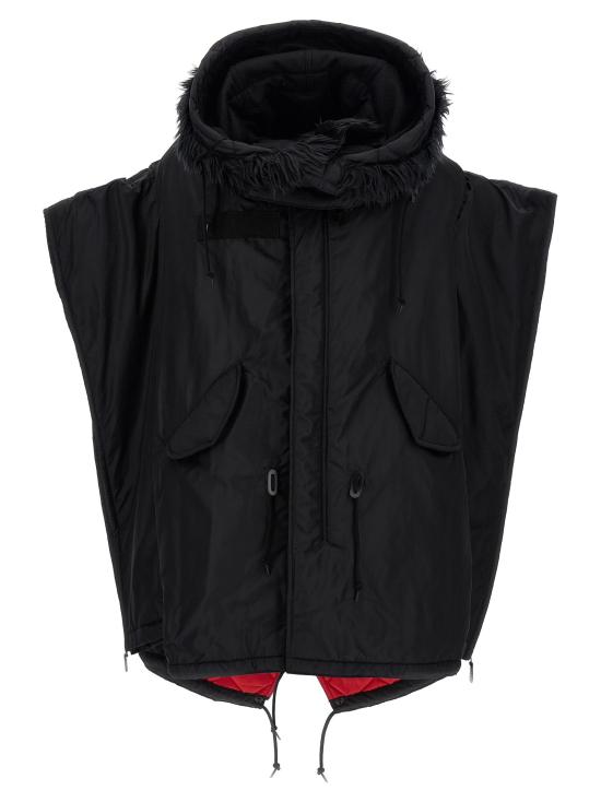  와타나베 준야 패딩 JU298601BM BLACK