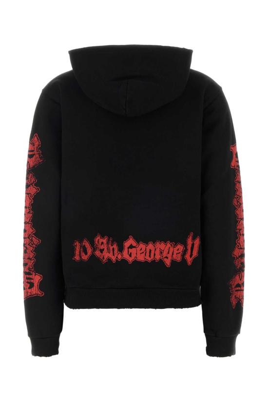 26SS 발렌시아가 스웨터 851238TUVD9 1000 BLACK - BALENCIAGA
