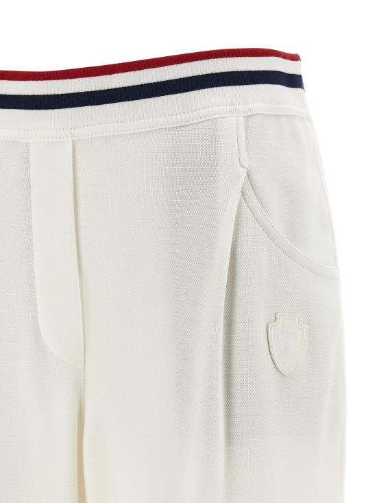 26SS 브루넬로 쿠치넬리 트레이닝/조거 팬츠 BR330631BM WHITE - BRUNELLO CUCINELLI