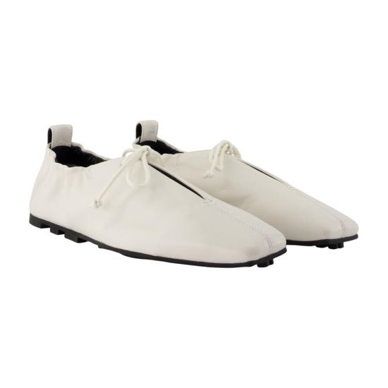 26FW 삼소앤삼소 플랫 슈즈 CONFIG SOES26002 WHITE - SAMSOE SAMSOE
