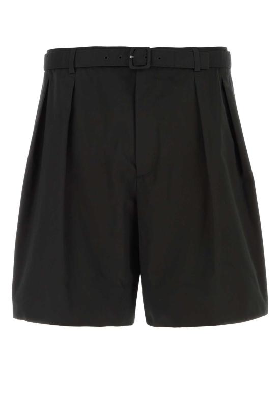 26SS 생로랑 숏팬츠 860929Y1H48 1000 BLACK