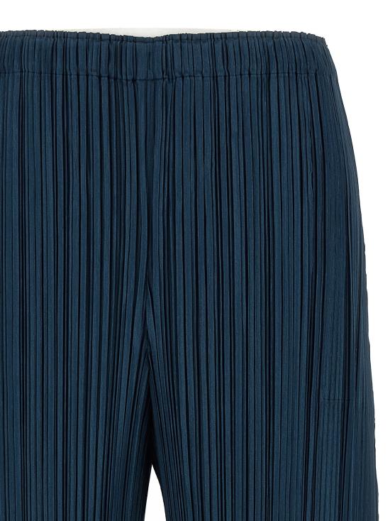25FW 플리츠플리즈 스트레이트 팬츠 PL322517BM BLUE - PLEATS PLEASE