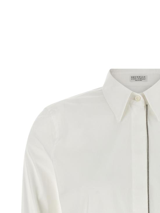 26FW 브루넬로 쿠치넬리 블라우스 BR335432BM WHITE - BRUNELLO CUCINELLI