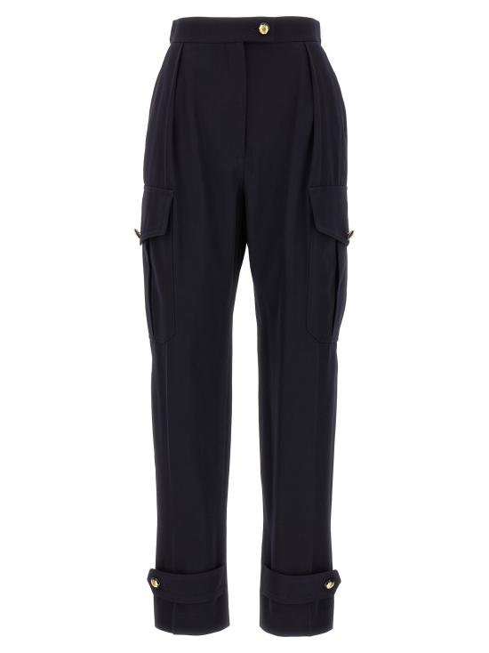  알렉산더 맥퀸 스트레이트 팬츠 MC261634BM NAVY