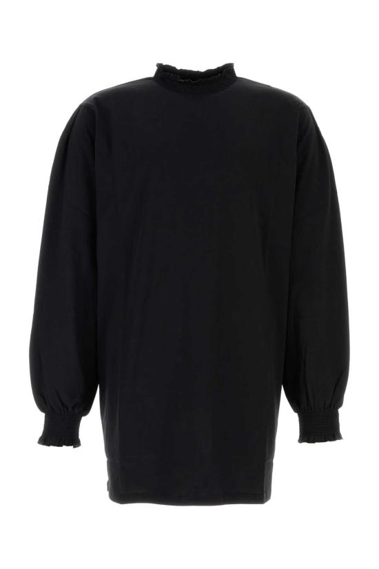  랜덤 아이덴티티 긴팔 티셔츠 RAN04T006 BLACK