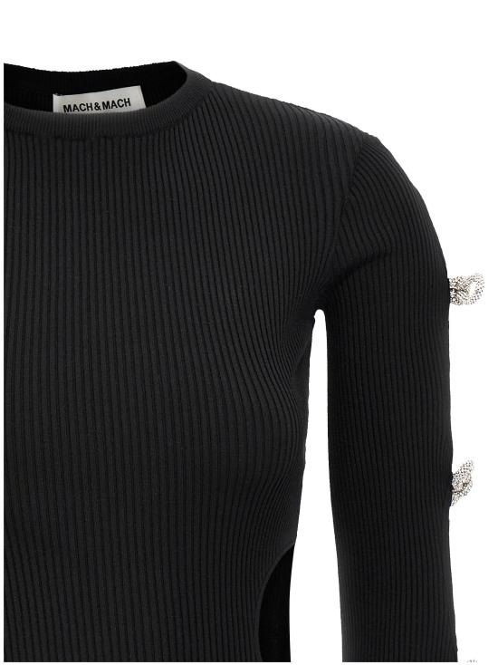  마흐앤마흐 바디수트 티셔츠 MA306465BM BLACK - MACH&MACH