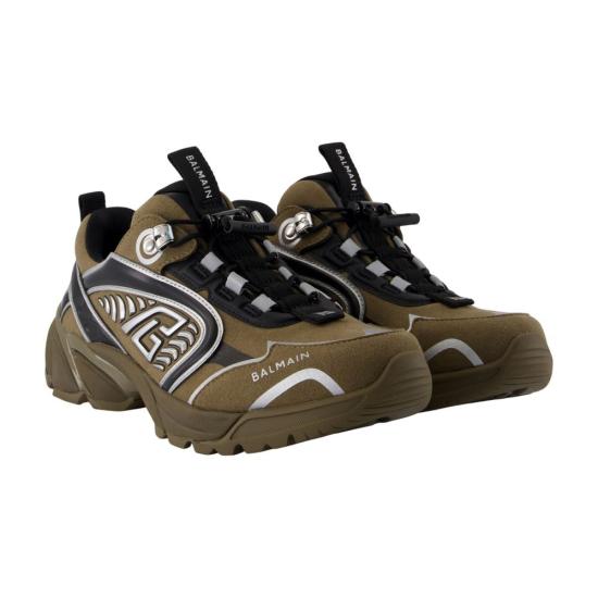 25FW 발망 스니커즈 CONFIG BALS24009 KHAKI - BALMAIN