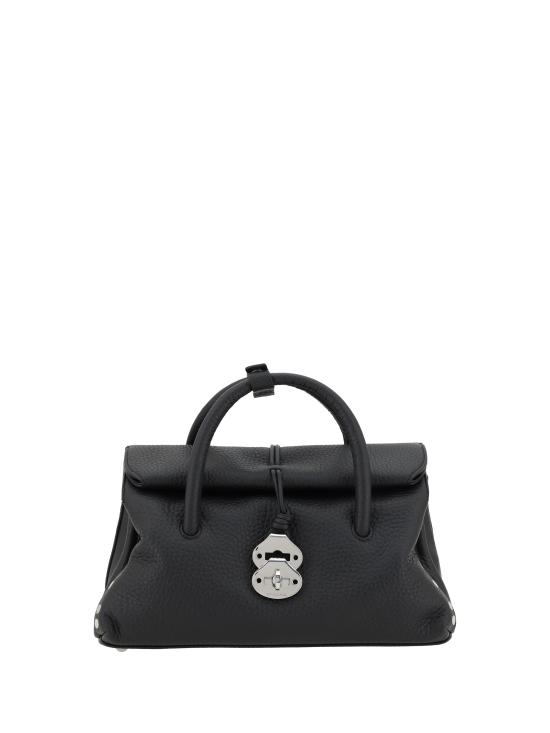26FW 자넬라토 숄더백 0687501120000S Z0001 BLACK