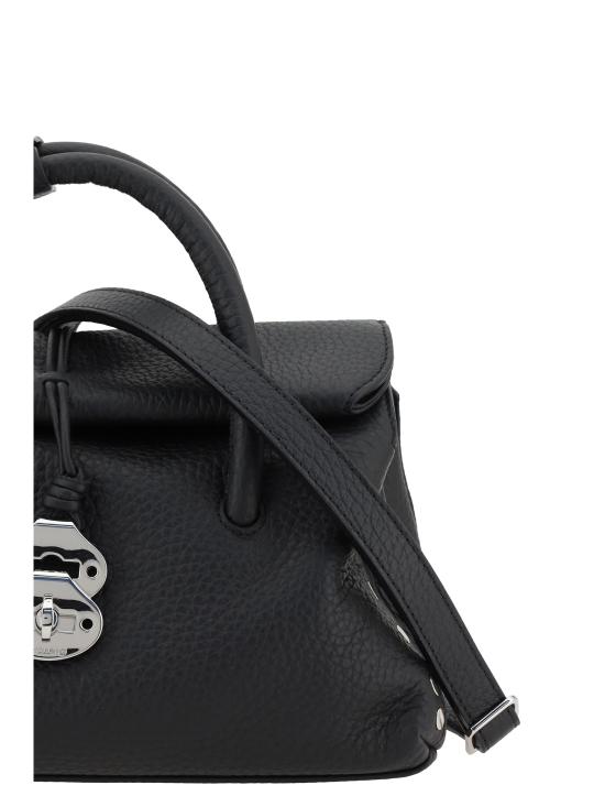 26FW 자넬라토 숄더백 0687501120000S Z0001 BLACK - ZANELLATO