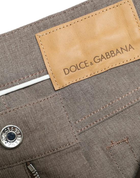  돌체앤가바나 스트레이트 팬츠 PAN75044 BROWN - DOLCE & GABBANA