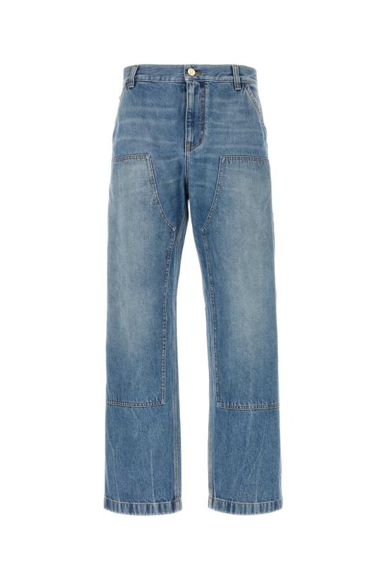 26SS 베르사체 데님 팬츠 10178601A16386 1D190 BLUE