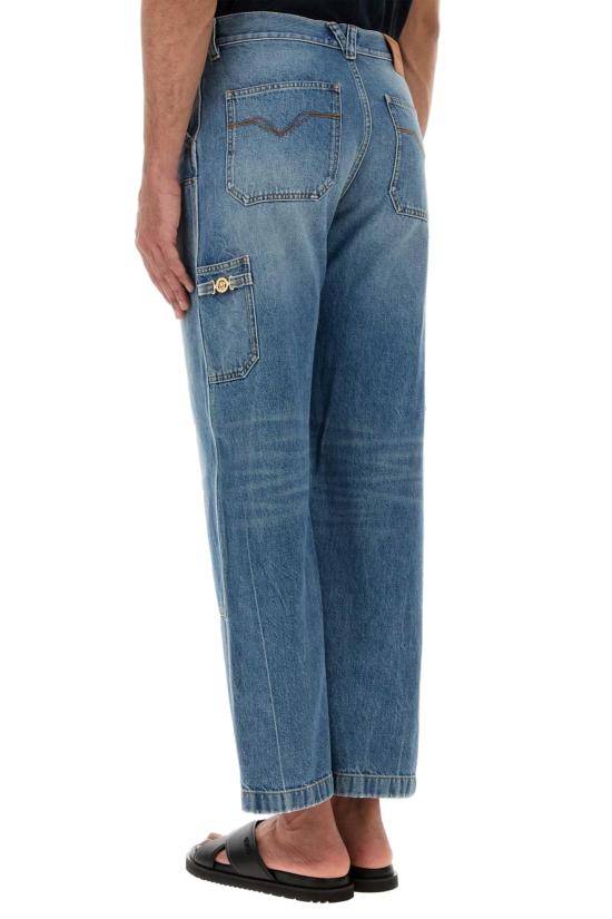 26SS 베르사체 데님 팬츠 10178601A16386 1D190 BLUE - VERSACE