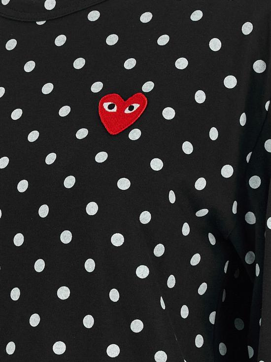 26SS 꼼데가르송 폴로 티셔츠 CO335888BM BLACK - COMME DES GARCONS