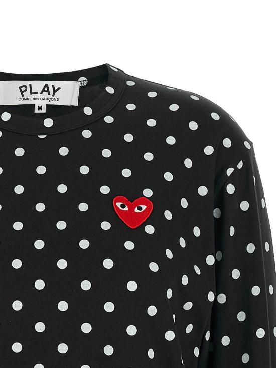 26SS 꼼데가르송 폴로 티셔츠 CO335888BM BLACK - COMME DES GARCONS