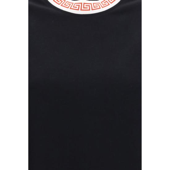 26FW 베르사체 폴로 티셔츠 VE10259891A187121B000BB BLACK - VERSACE