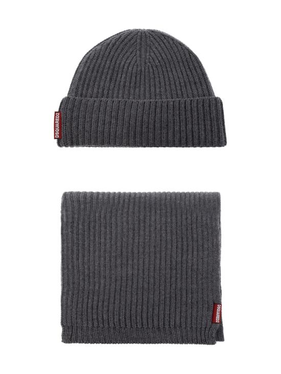 25FW 디스퀘어드2 비니 KNM006501W067572122 GRAY - DSQUARED2
