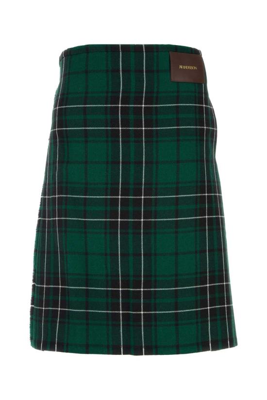 26SS JW앤더슨 스커트 SK0197PG1881 560 GREEN