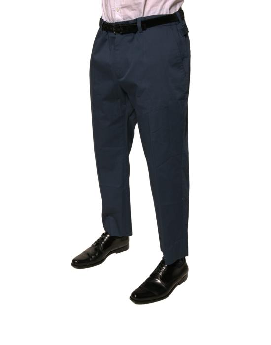  돌체앤가바나 스트레이트 팬츠 PAN76076 NAVY - DOLCE & GABBANA