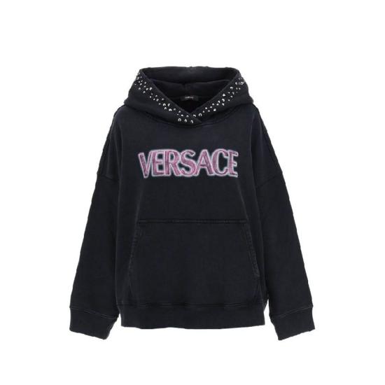  베르사체 후드 티셔츠 VE 9019490205908 BLACK