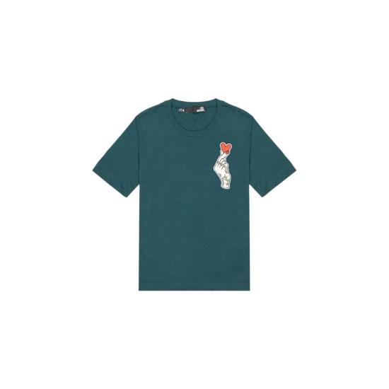  모스키노 폴로 티셔츠 LO18575900144RO GREEN