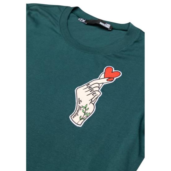  모스키노 폴로 티셔츠 LO18575900144RO GREEN - MOSCHINO