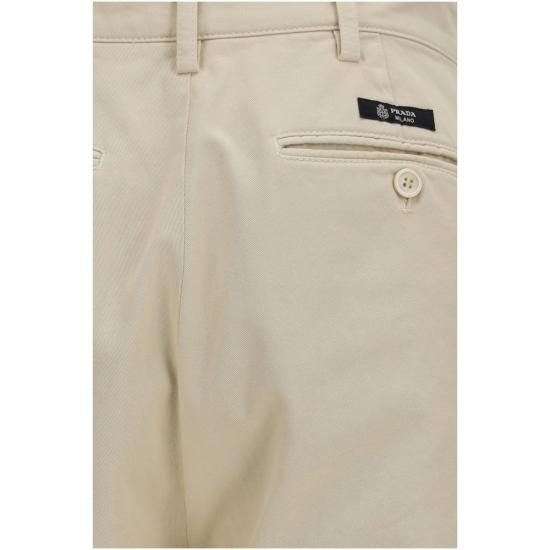 26FW 프라다 스트레이트 팬츠 PRUP0434SOOO192AF0036BB BEIGE - PRADA