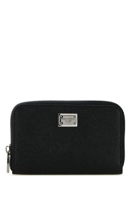 26FW 돌체앤가바나 Small calfskin zip-around 지갑 BP2522AG219 80999 BLACK