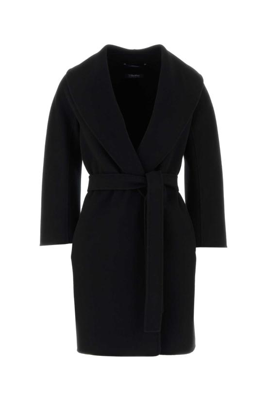 26FW 에스막스마라 코트 2629016061600 013 BLACK