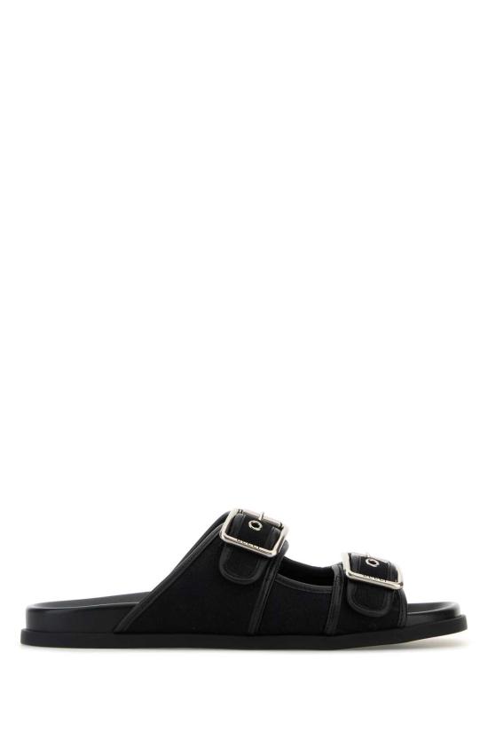 25FW 구찌 버클 슬라이드 샌들 831830FAD71 1000 BLACK