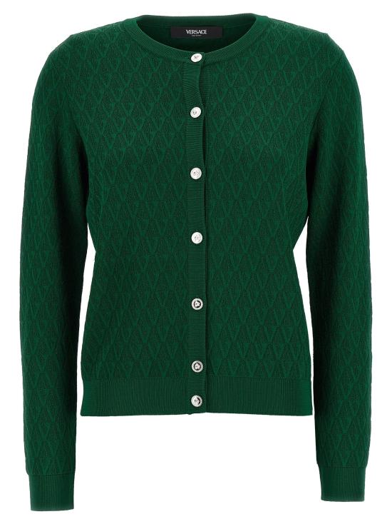 26SS 베르사체 가디건 VE324764BM GREEN
