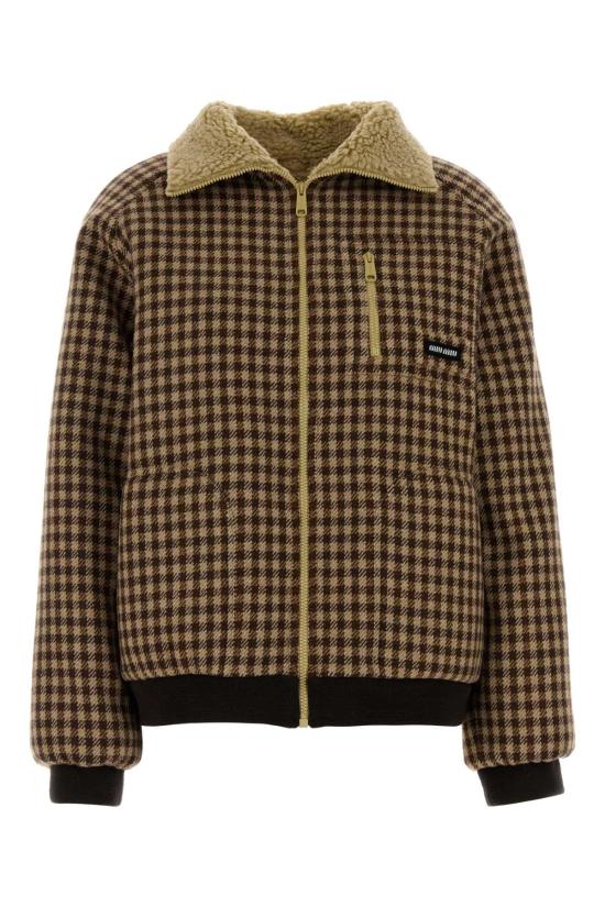 25FW 미우미우 자켓 ML1358SOOO18AA F049P BROWN