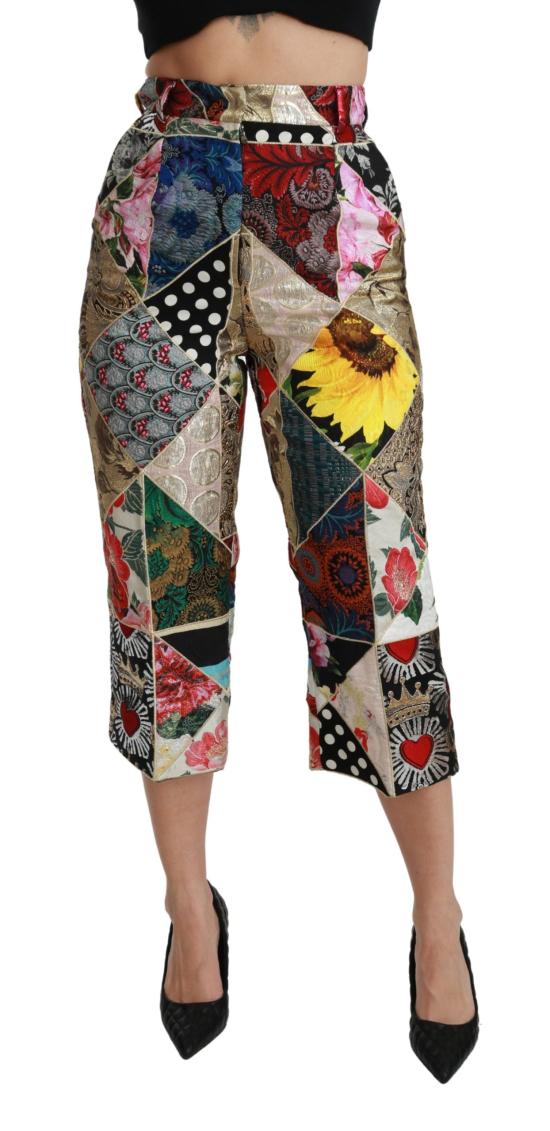  돌체앤가바나 스트레이트 팬츠 PAN70937 MULTICOLOR - DOLCE & GABBANA