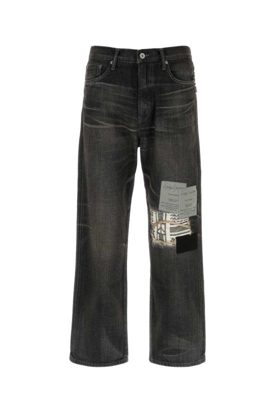26SS 요지 야마모토 데님 팬츠 HKP94065 1 BLACK