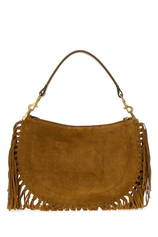 26FW 이자벨마랑 오스칸 호보 프린지 디테일 핸드백 BF0066FCC3C14M 50CO BROWN - ISABEL MARANT