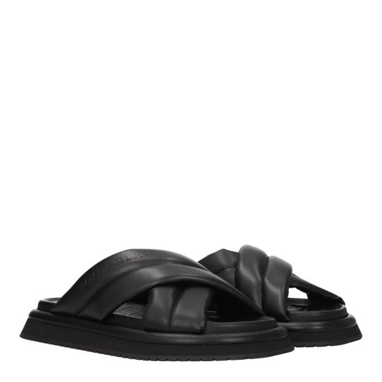  돌체앤가바나 뮬/슬리퍼 DO8547290677513BT BLACK - DOLCE & GABBANA