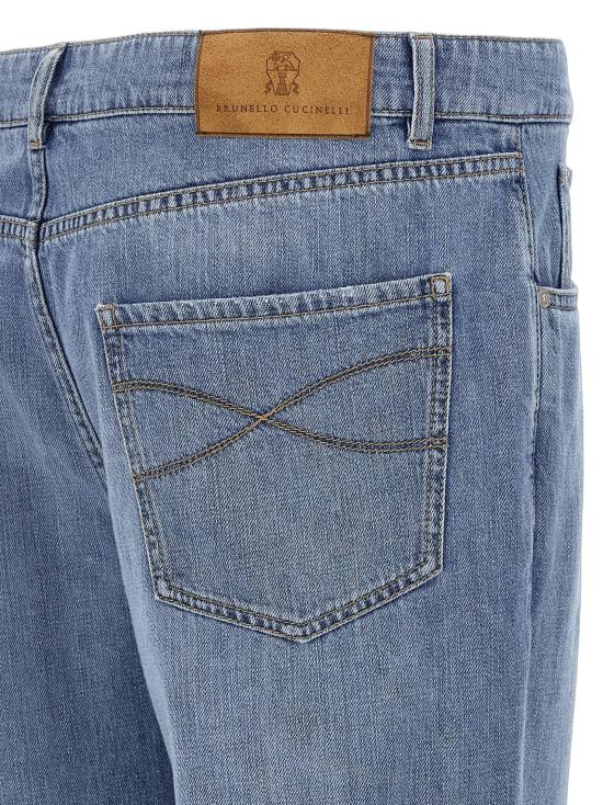 26FW 브루넬로 쿠치넬리 데님 팬츠 BR314435BM BLUE - BRUNELLO CUCINELLI