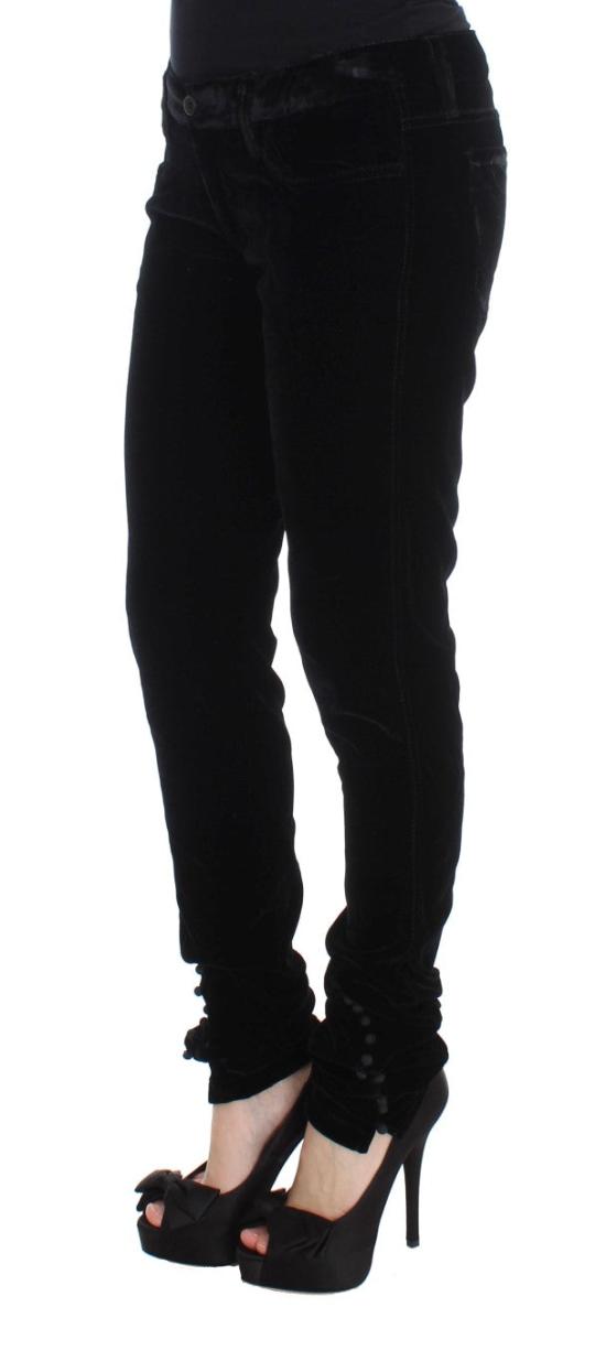  에르마노 설비노 스트레이트 팬츠 SIG30302 BLACK - ERMANNO SCERVINO