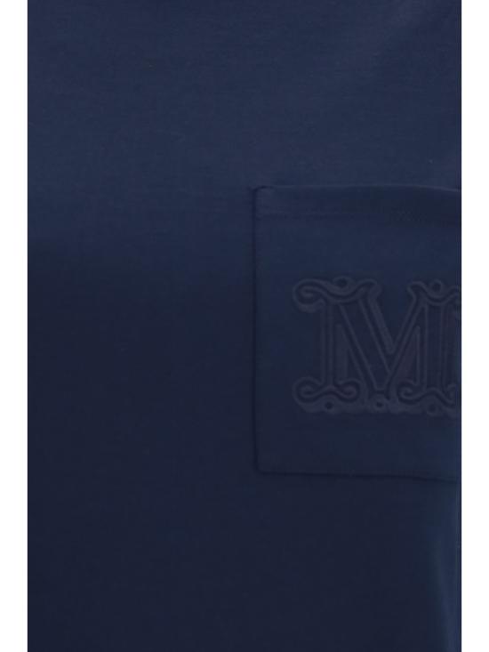 26FW 막스마라 파파이 코튼 저지 티셔츠 2621946051600 008 NAVY - MAX MARA