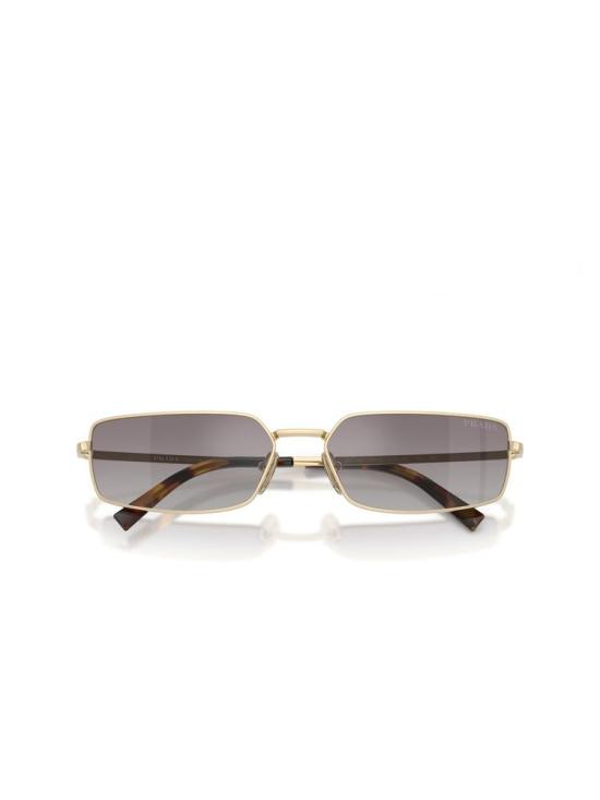  프라다 시그니처 메탈 직사각형 선글라스 0PR A60S ZVN30C 59 Prada GOLD - PRADA
