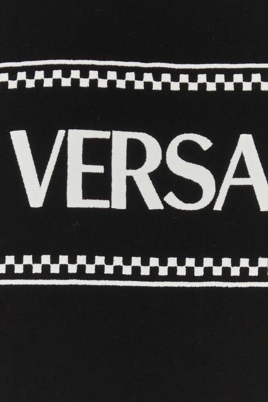 25FW 베르사체 탑 10116941A08584 1B000 BLACK - VERSACE