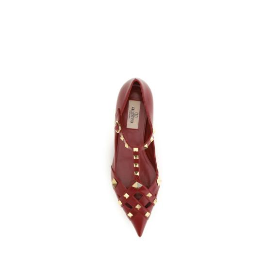 26FW 발렌티노 가라바니 플랫 슈즈 VA9W2S0PQ9JYWBGNBB RED - VALENTINO GARAVANI